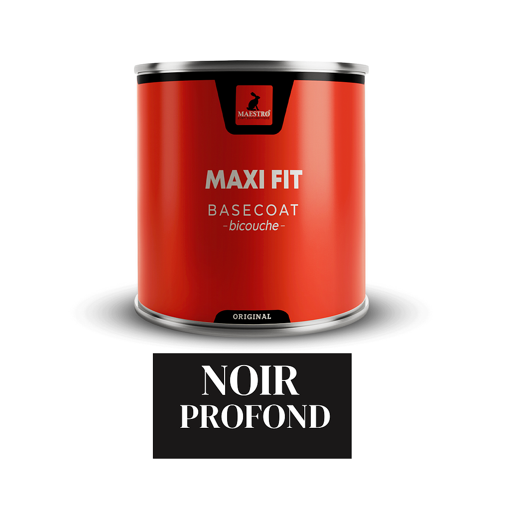 PEINTURE BICOUCHE 1K MAXIFIT 1LT NOIR PROFOND