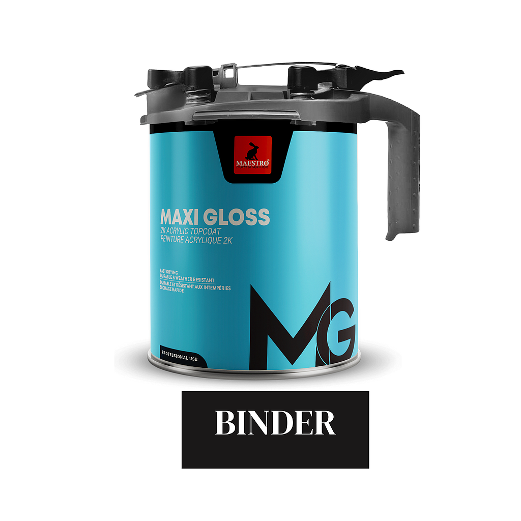 PEINTURE ACRYLIQUE 2K MAXIGLOSS 3LT BINDER 