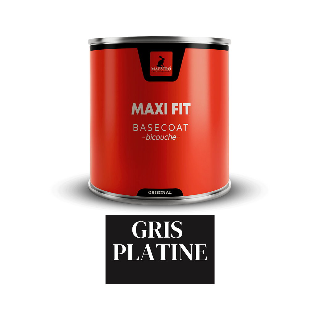 PEINTURE BICOUCHE 1K MAXIFIT 1LT GRIS PLATINE D69 DACIA 