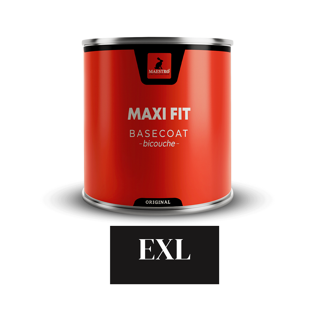 PEINTURE BICOUCHE 1K MAXIFIT 1LT NOIR EXL PEUGEOT