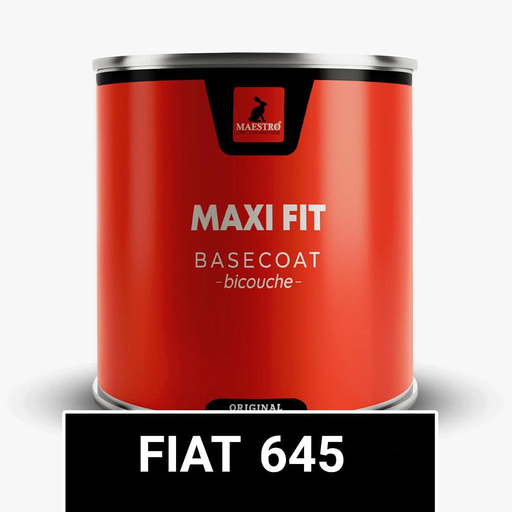 PEINTURE BICOUCHE 1K MAXIFIT 1LT GRIS TREND 645 FIAT 