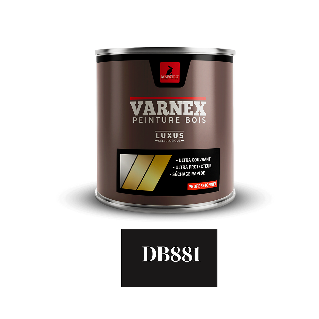 PEINTURE CELLULOSIQUE BOIS VARNEX LUXUS 1L VERT DB881