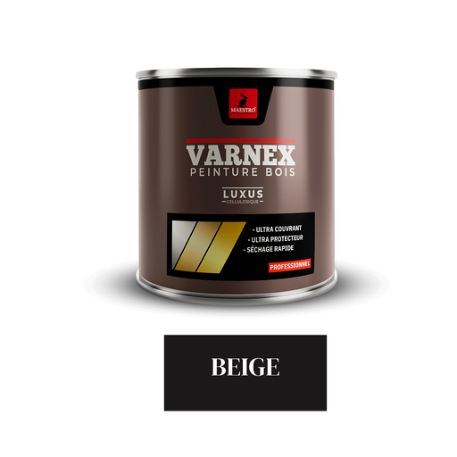 [VN10BE] PEINTURE CELLULOSIQUE BOIS VARNEX LUXUS 1L BEIGE SAHARA