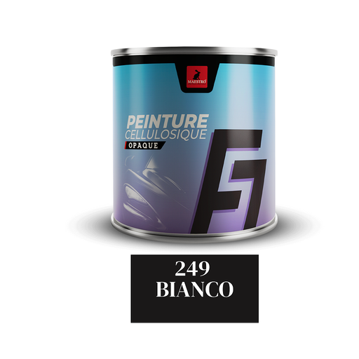 [F710249] PEINTURE CELLULOSIQUE F7 EXPRESS 1Kg BLANC BIANCO 249