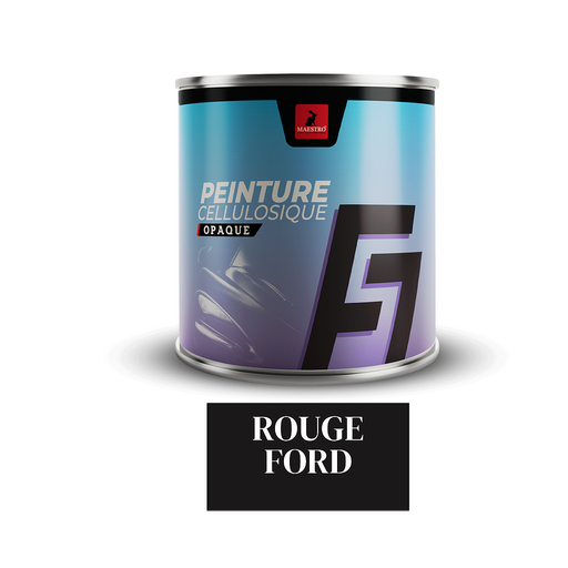[F710ROFO] PEINTURE CELLULOSIQUE F7 EXPRESS 1Kg ROUGE FORD 