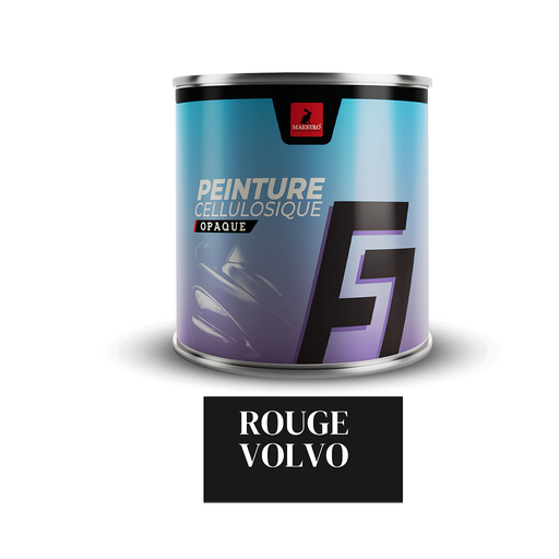 [F710ROV] PEINTURE CELLULOSIQUE F7 EXPRESS 1Kg ROUGE VOLVO 