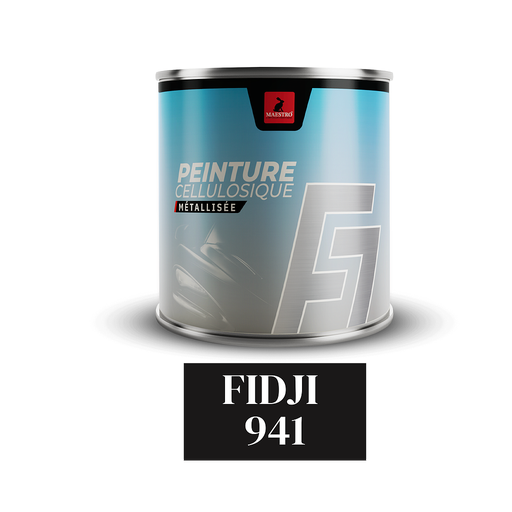 [F710FIDJ] PEINTURE CELLULOSIQUE F7 METALISE 1LT VERT FIDJI 941