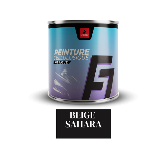 [F710BES] PEINTURE CELLULOSIQUE F7 EXPRESS 1Kg BEIGE SAHARA OPAQUE