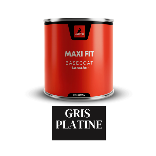 [MT10D69] PEINTURE BICOUCHE 1K MAXIFIT 1LT GRIS PLATINE D69 DACIA 