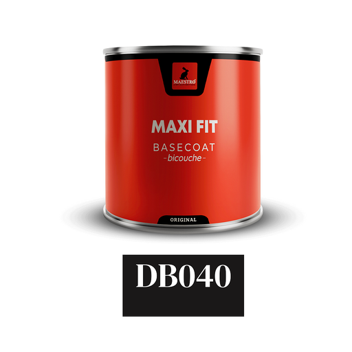 [MT10B040] PEINTURE BICOUCHE 1K MAXIFIT 1LT NOIR DB040 MERCEDES