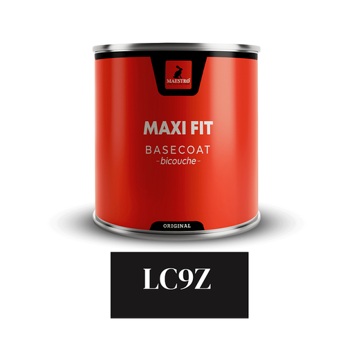 [MT10LC9Z] PEINTURE BICOUCHE 1K MAXIFIT 1LT NOIR LC9Z