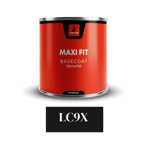 [MT10LC9X] PEINTURE BICOUCHE 1K MAXIFIT 1LT NOIR LC9X VW