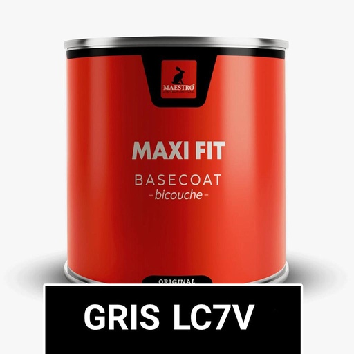 [MT10LC7V] PEINTURE BICOUCHE 1K MAXIFIT 1LT GRIS LC7V VW