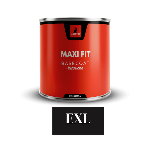 [MT10EXL] PEINTURE BICOUCHE 1K MAXIFIT 1LT NOIR EXL PEUGEOT